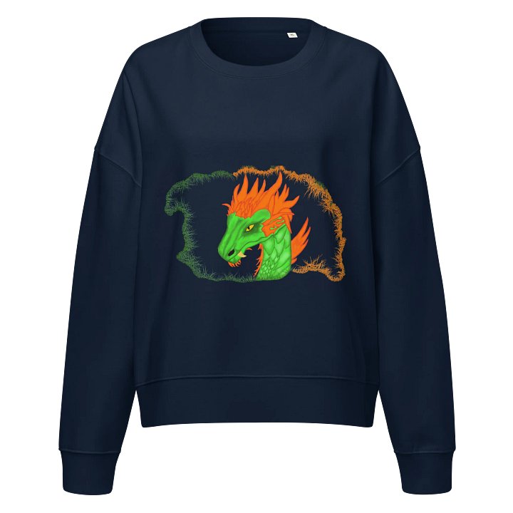 Fierce Dragon Organic Sweatshirt product image (1)