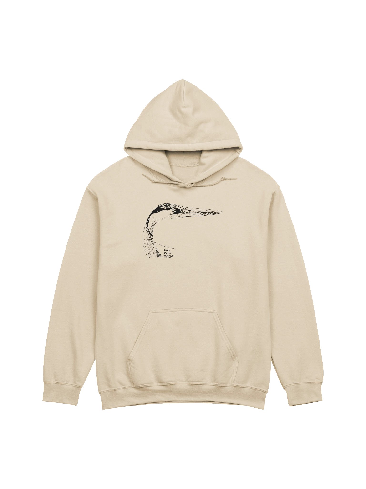 Great Blue Heron Birdwatching Comfort Hoodie product image (37)