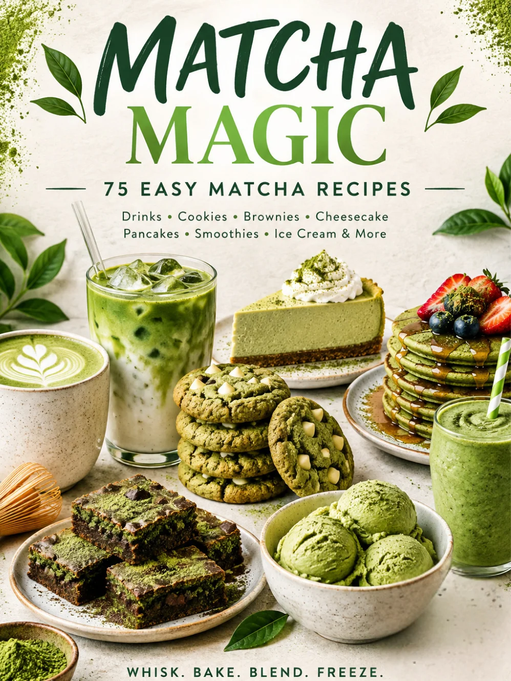 Match Magic: 75 Matcha Recipes Anyone Can Make product image (1)