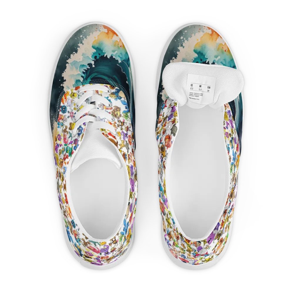 Whimsical Creature Carnival Canvas Shoes product image (7)