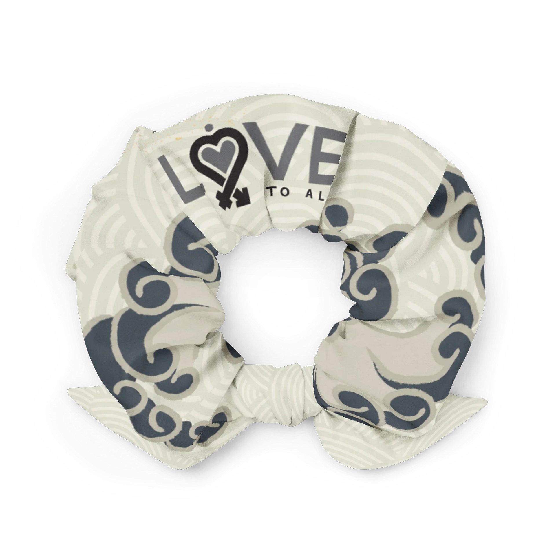 L2A Beige Wave Scrunchie product image (3)