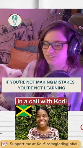 a lot of people are scared to make mistakes when learning a language
ㅤ
but the truth is…
that’s how you learn
ㅤ
you’re going ...