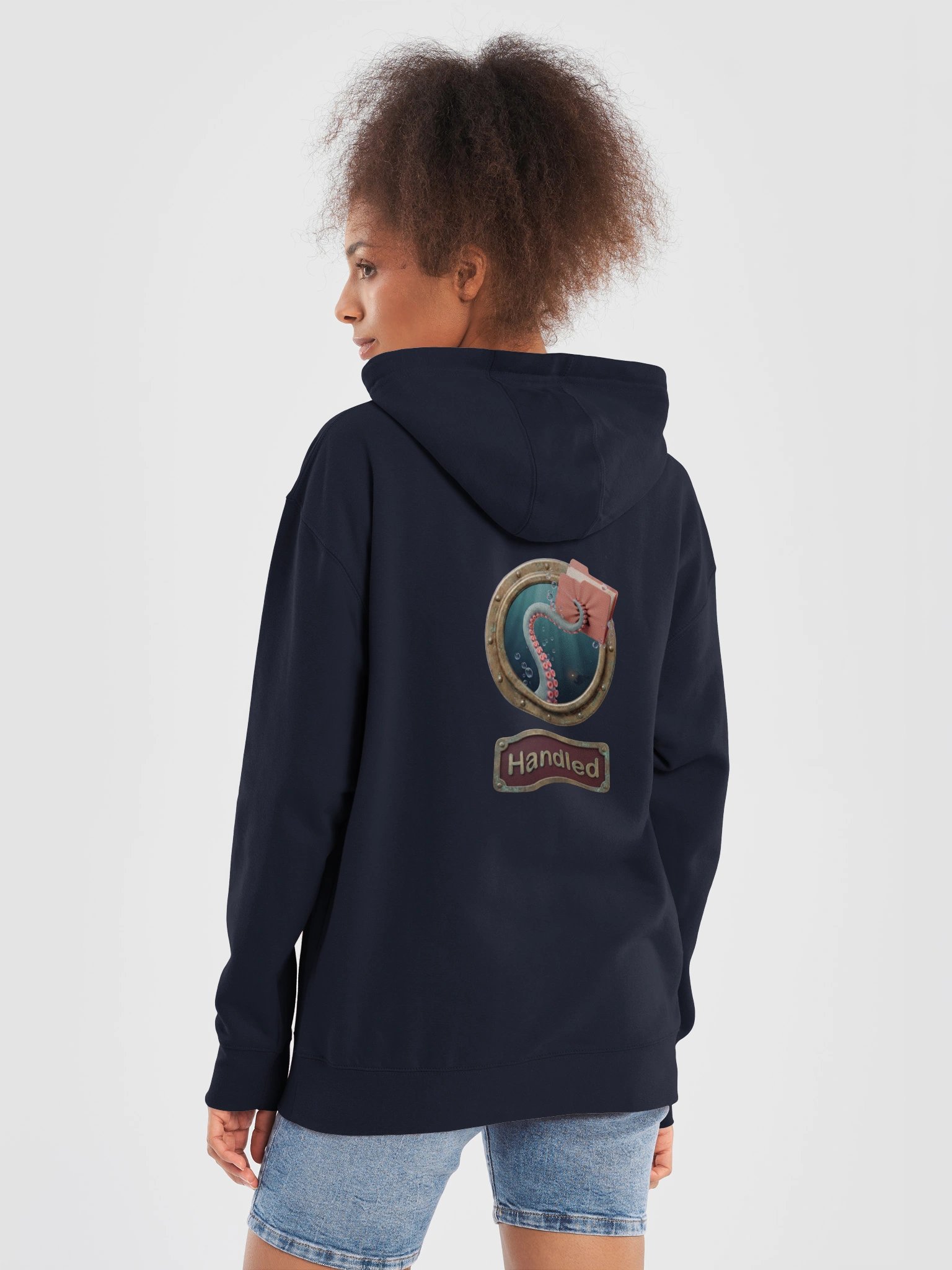 Handled tentacle and nameboard hoodie product image (6)