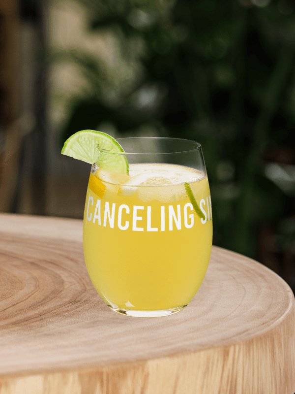 'Canceling Since 2015' Stemless Wine Glass product image (2)