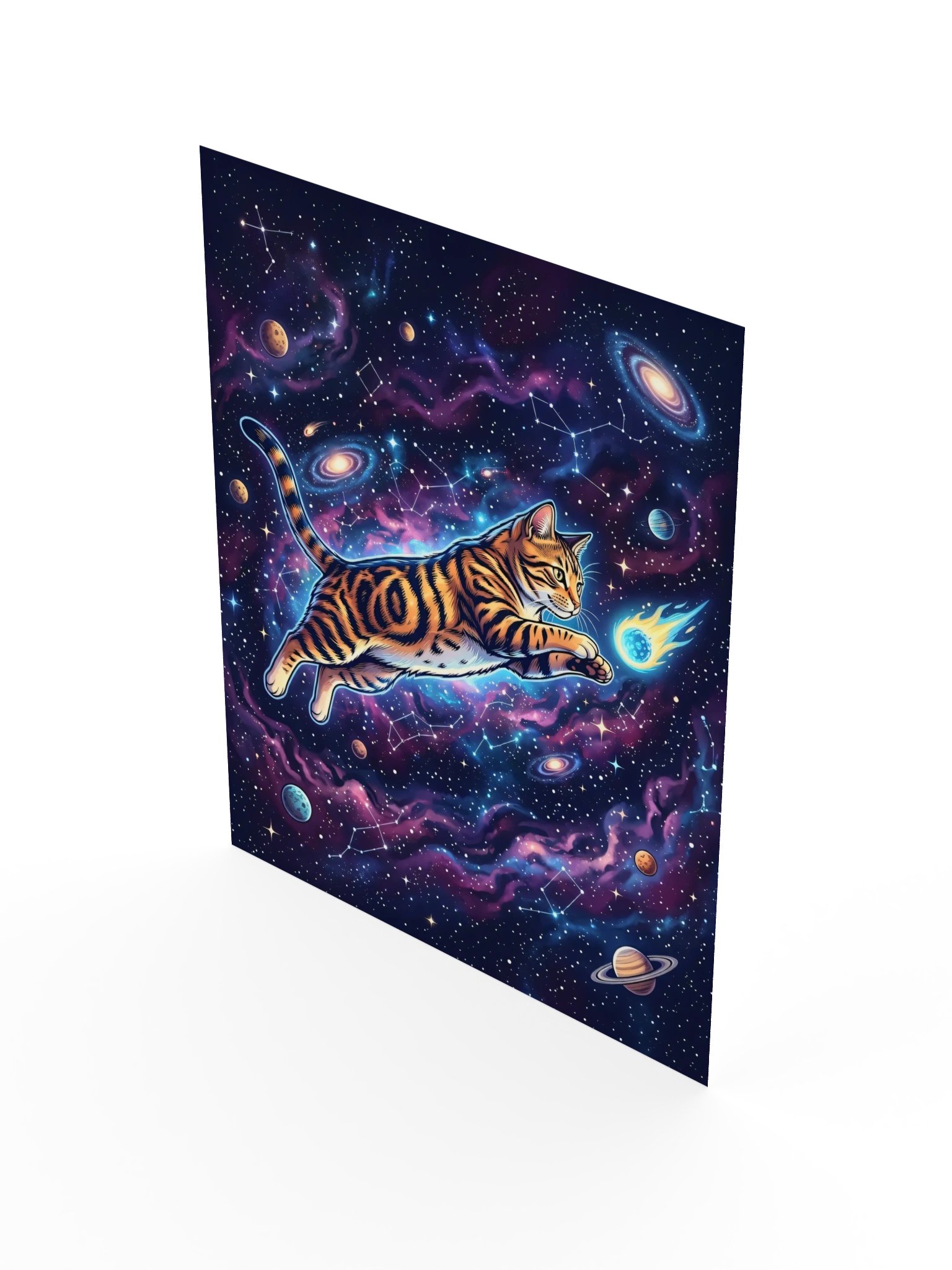 Comet Chaser Tabby Poster product image (17)