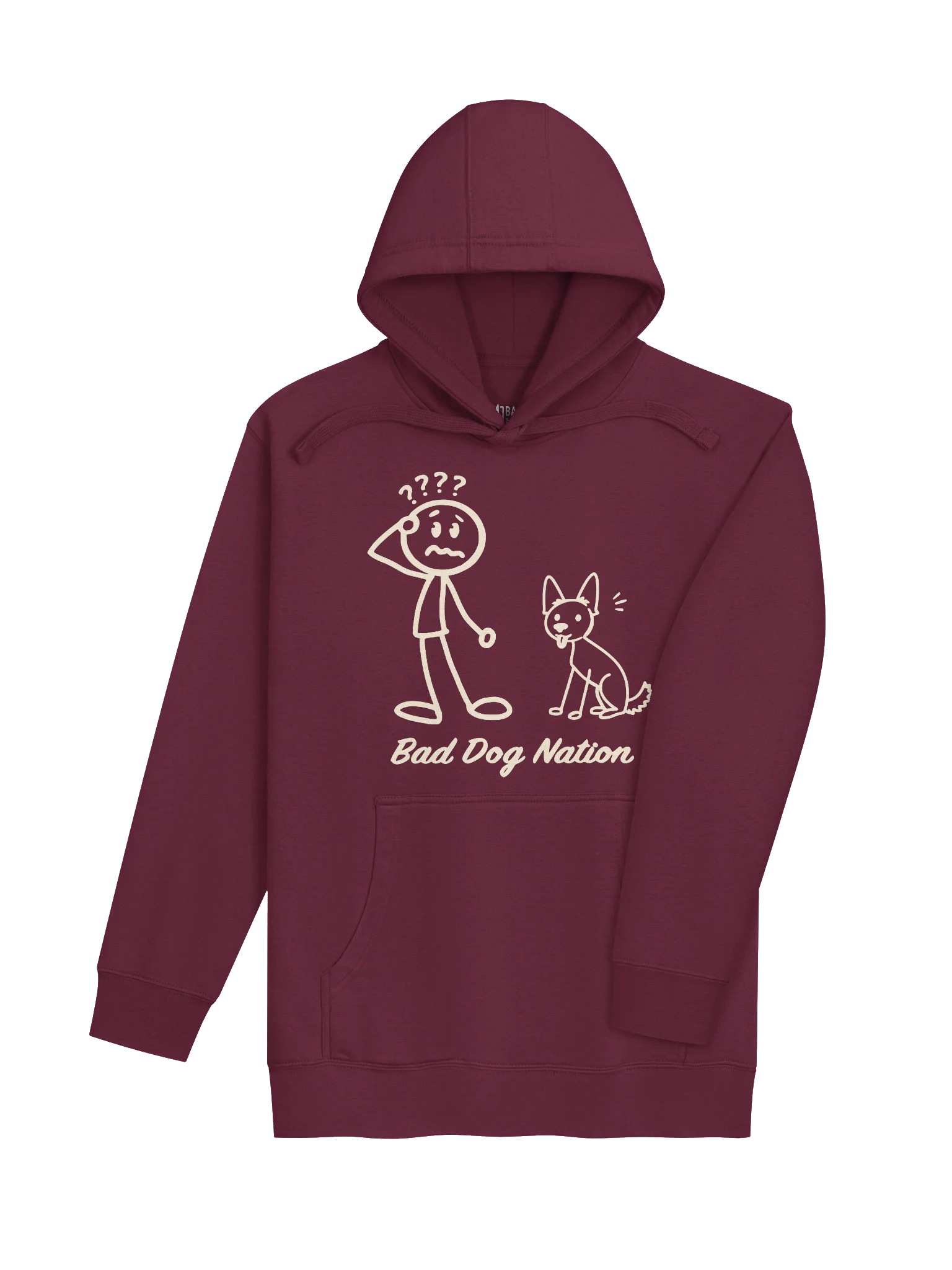 Handler impaired (male dog) - Premium Adult Unisex Hoodie product image (3)