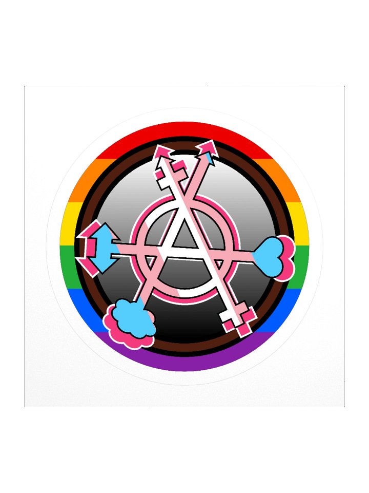 Gender Anarchy Symbol Sticker product image (1)