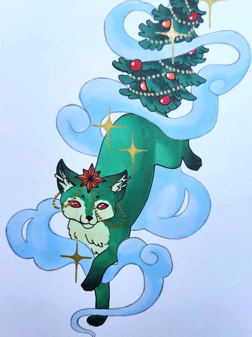 Dessin original Noël Renard product image (1)