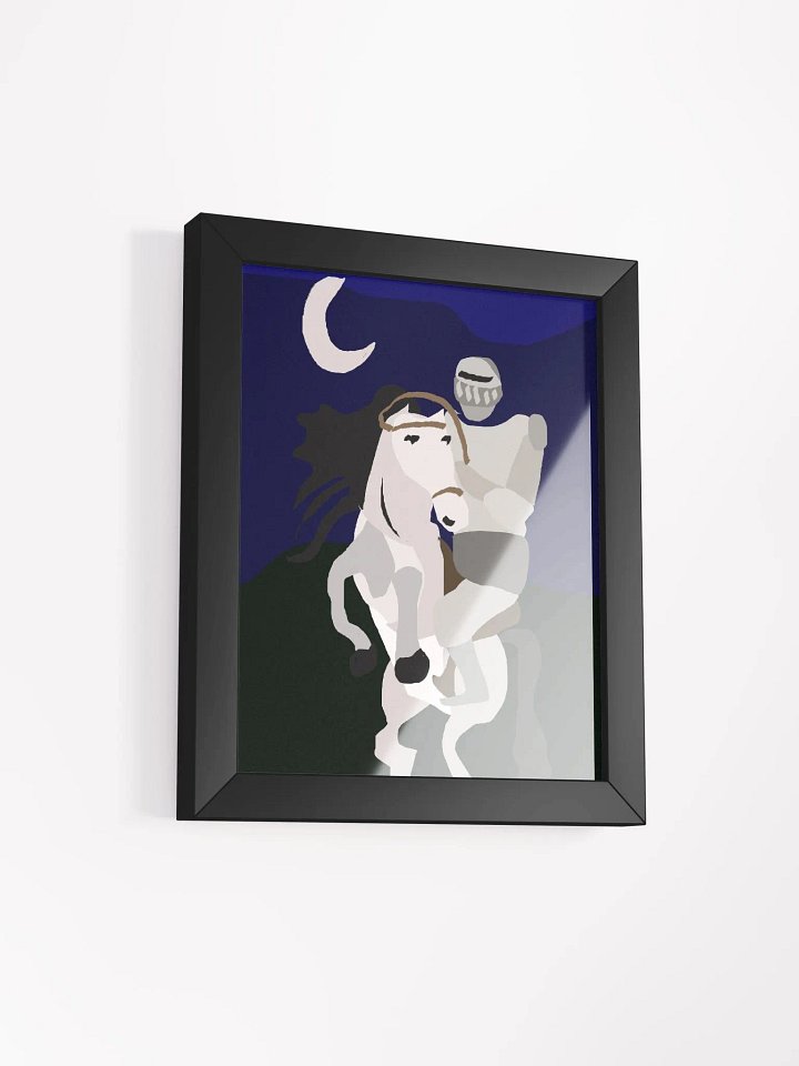 Knight On a Horse Framed Poster product image (23)
