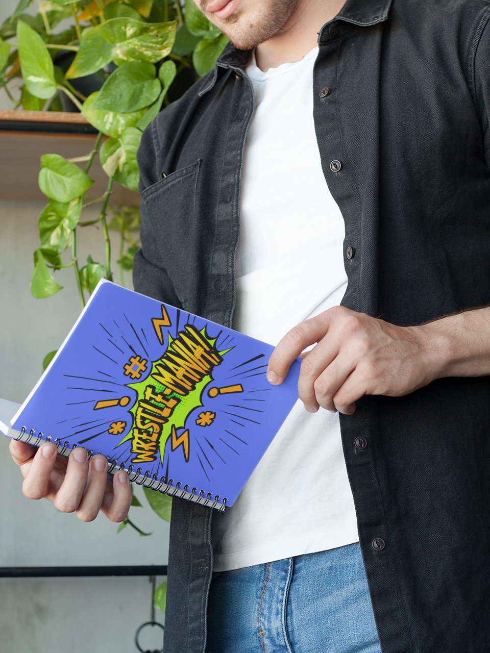 Wrestle-Mania Courtroom Chaos Notebook product image (4)