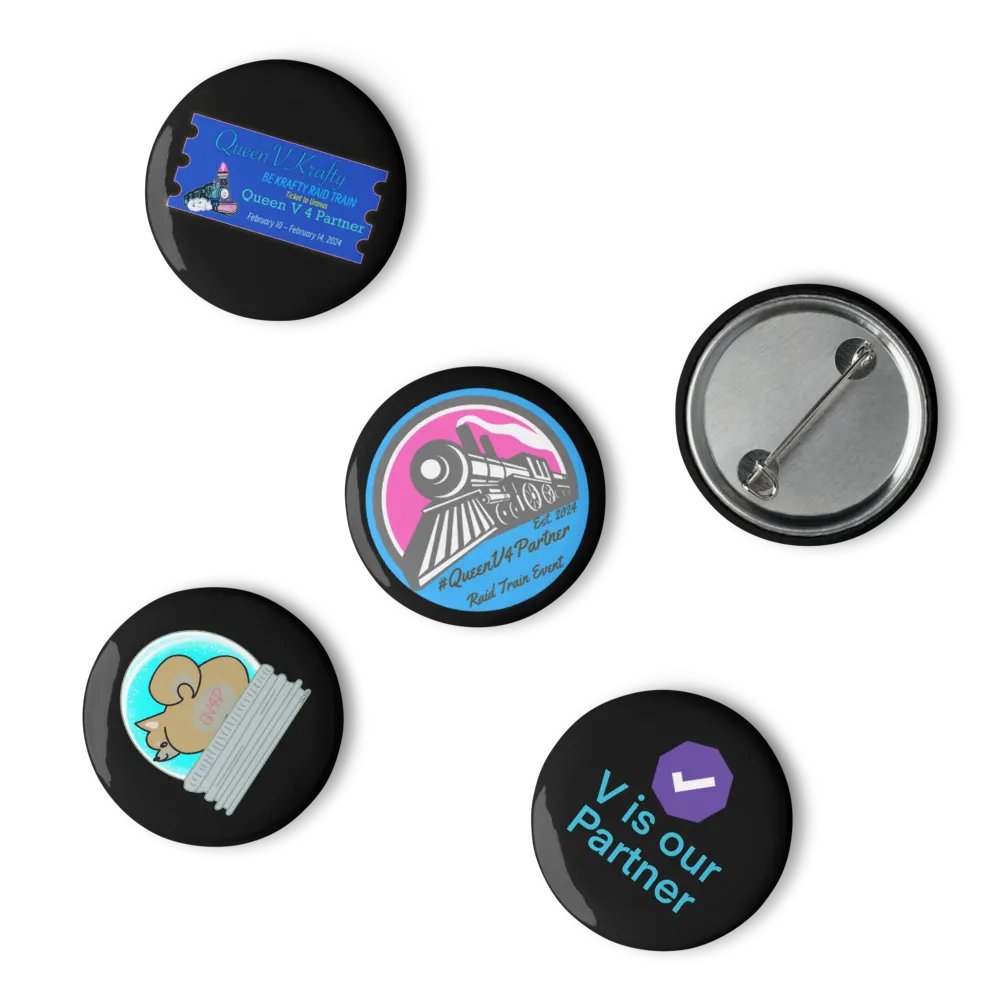 Raid Train Button Pin Set V2 product image (6)