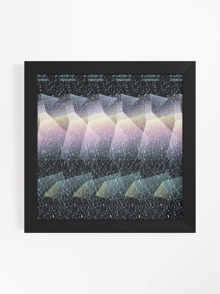 Diamond - Framed 3D Stereogram Poster product image (3)