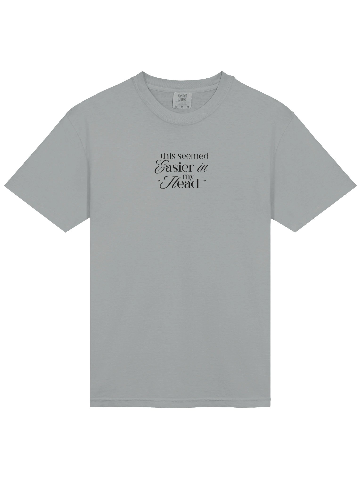 This seemed easier in my head - Tshirt humor product image (8)