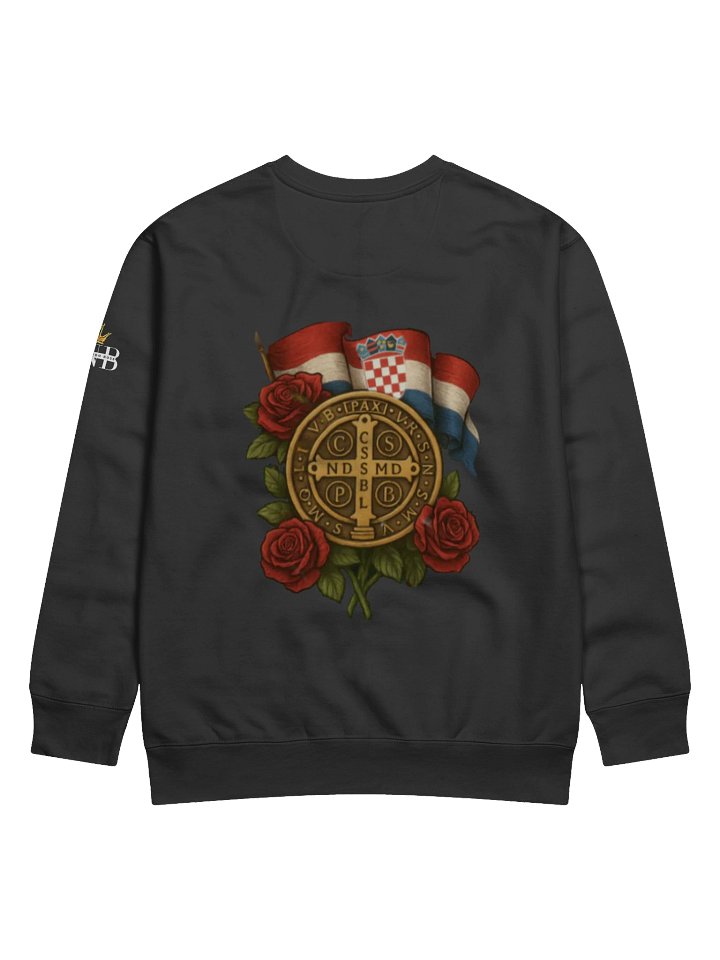 Vukovar Grad Heroj Crown Graphic Sweatshirt product image (2)
