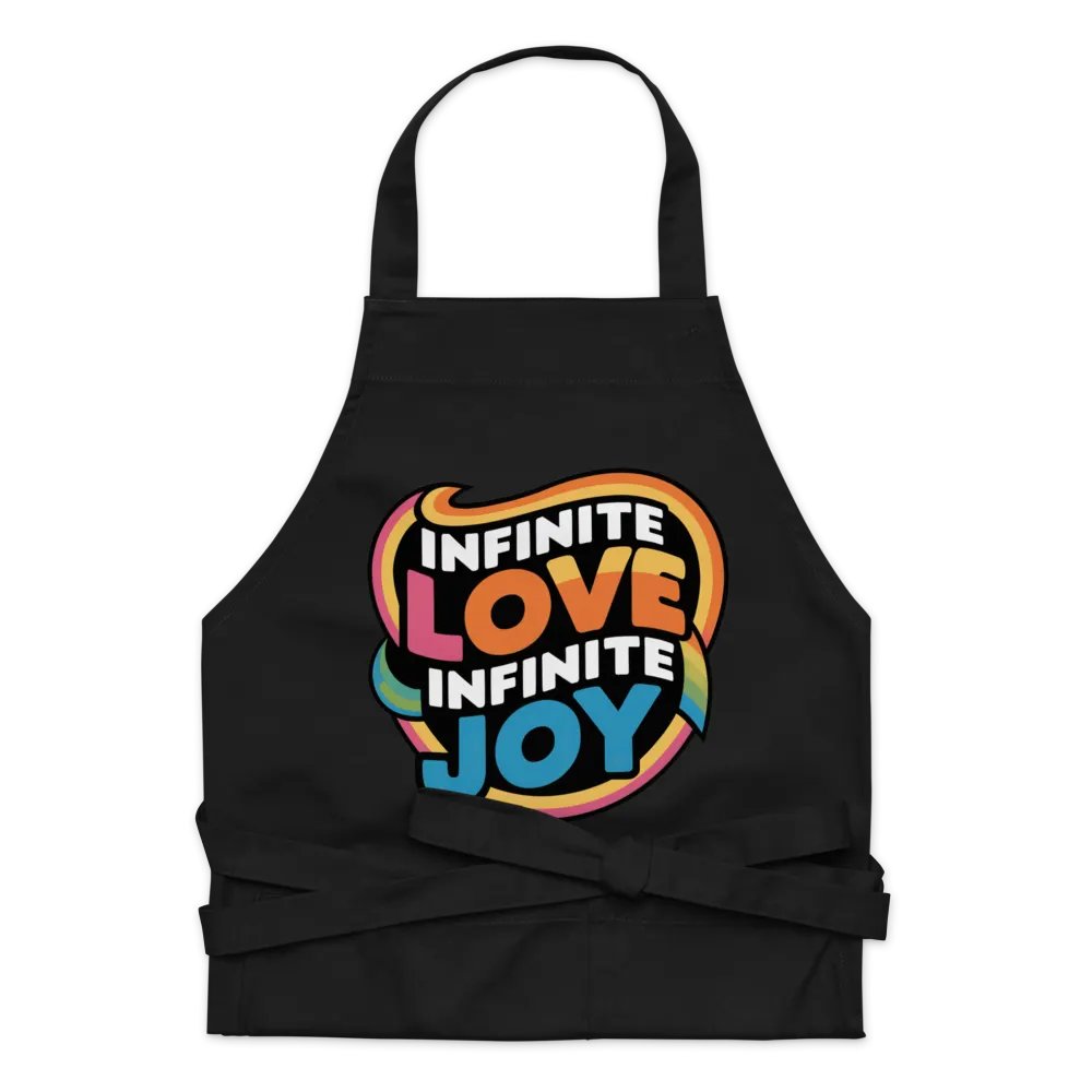 Infinite Love Infinite Joy Rainbow Apron product image (6)