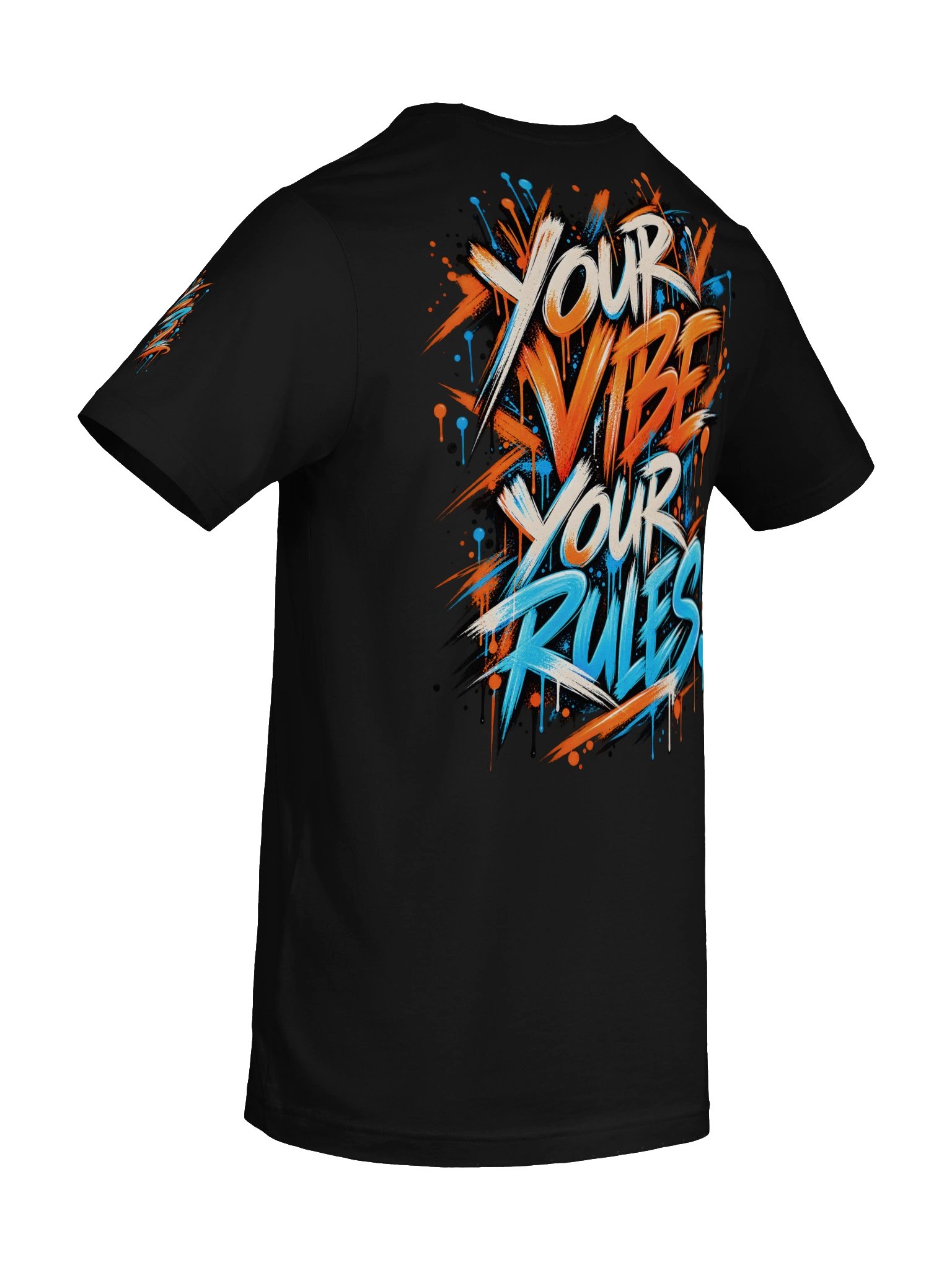 Your Vibe. Your Rules. – Urban Graffiti Tee product image (9)