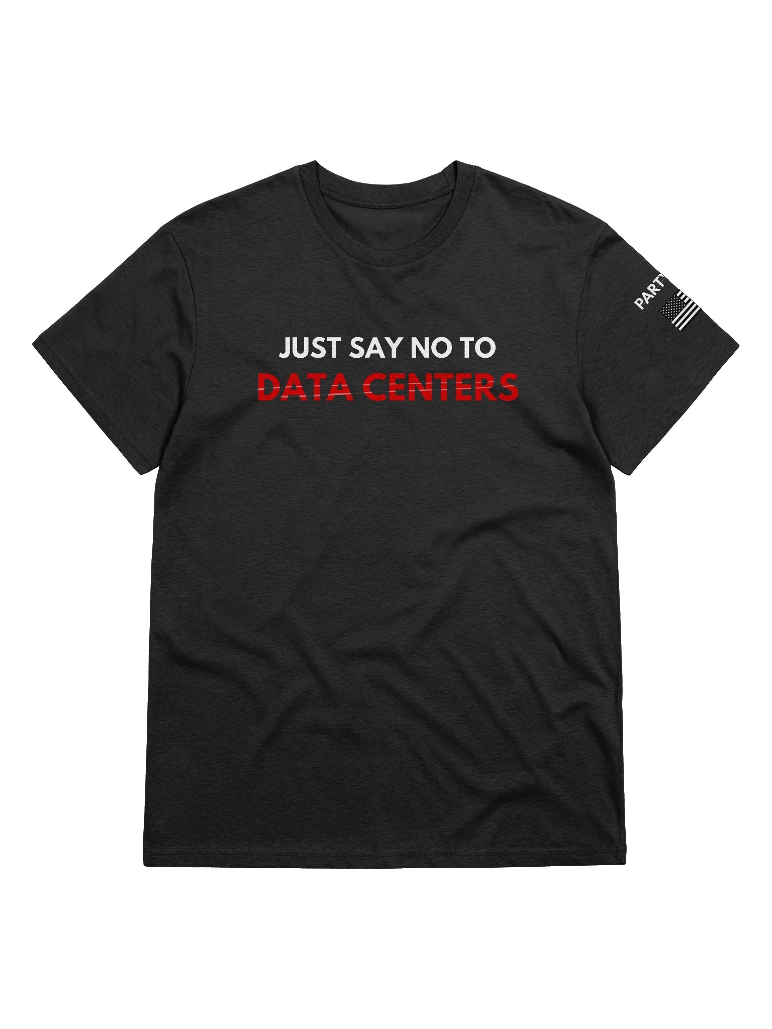 Just Say No to Data Centers Organic Cotton Unisex Tee product image (2)