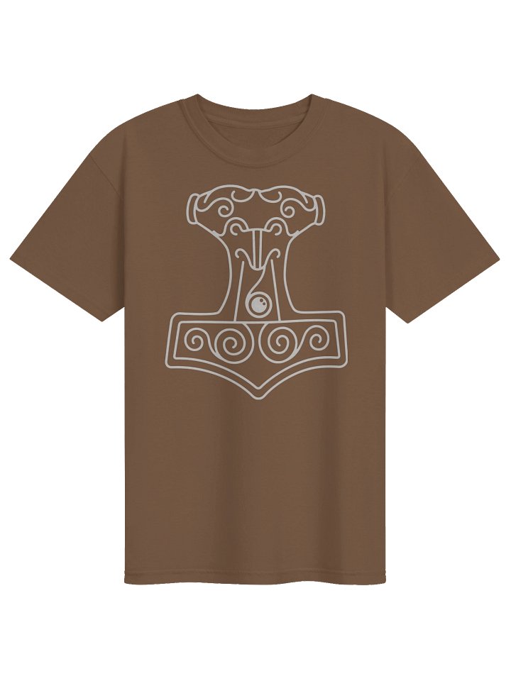 Viking design of Mjolnir from Scania - Comfort Colors Heavyweight Unisex Cotton T-shirt product image (1)