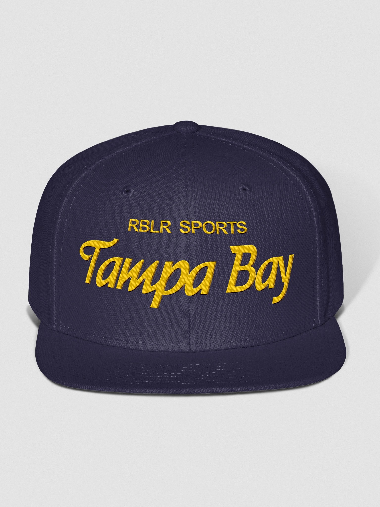 RBLR Script Hat (Navy/Yellow) product image (1)