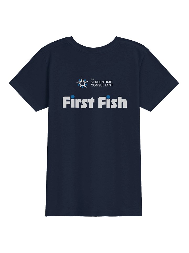 First Fish T-Shirt KIDS (Navy) product image (2)