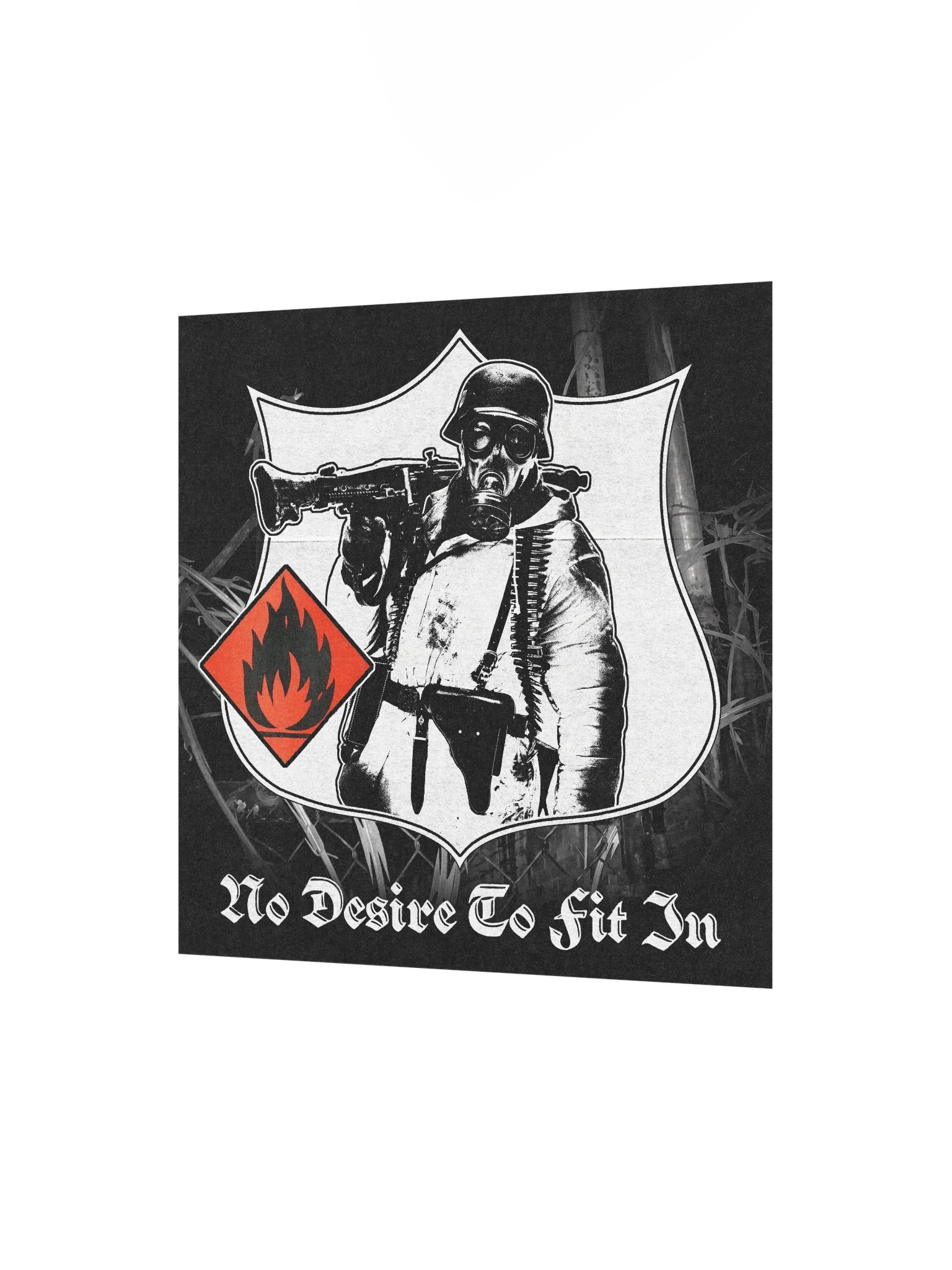"NO DESIRE TO FIT IN" POSTER product image (9)