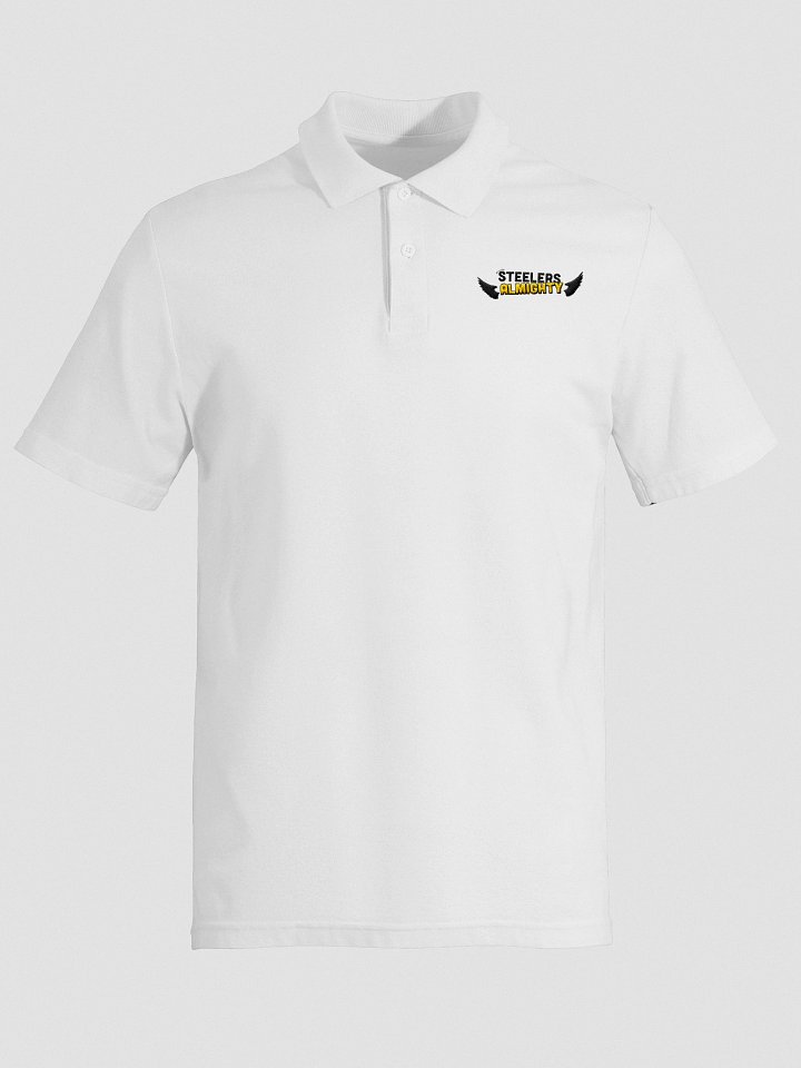 Almighty Wings Pique Polo (BL/BL) product image (1)