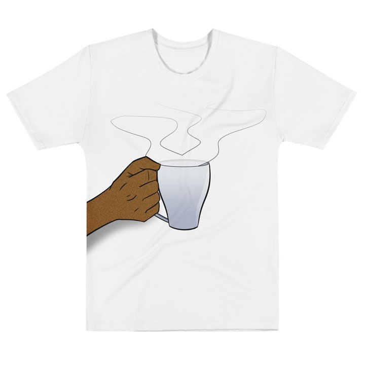 Coffee (white shirt / dark brown skin tone) product image (1)