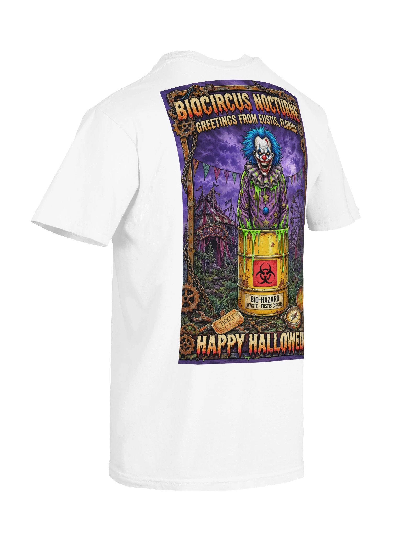 56 Creepy Tees Biohazard Nocturnes Comfort Colors T-Shirt product image (34)
