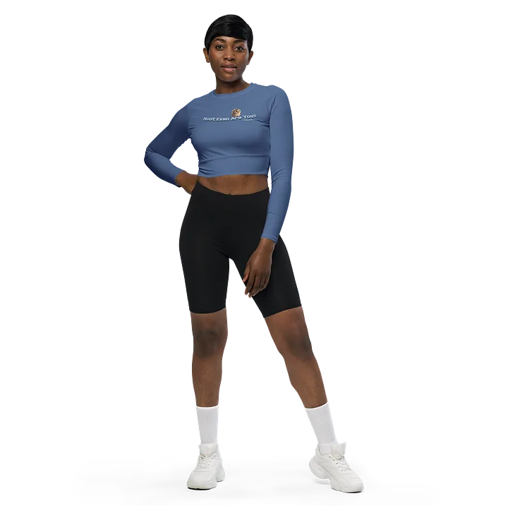 Whoo Even Are You? Long Sleeve Crop product image (1)