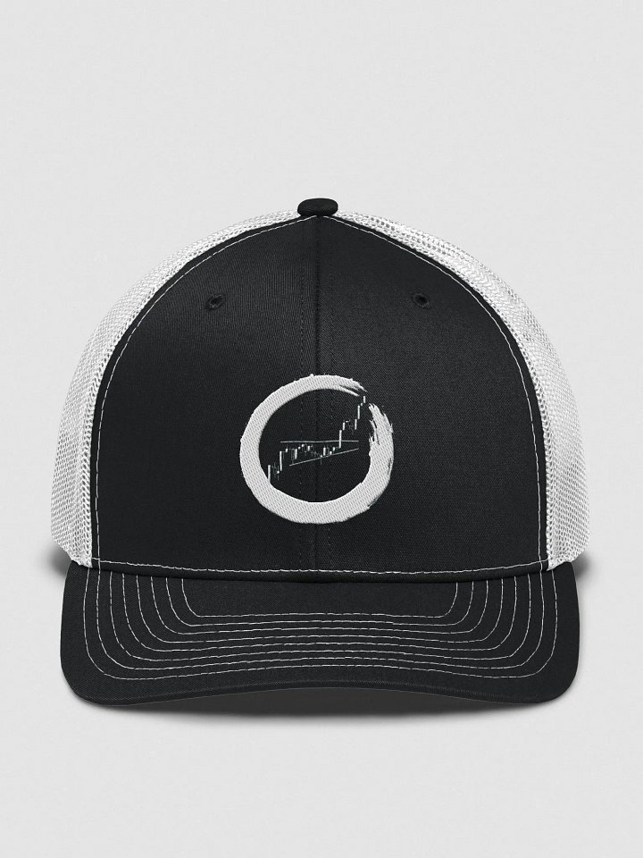 Trucker Hat (Black & White) product image (1)