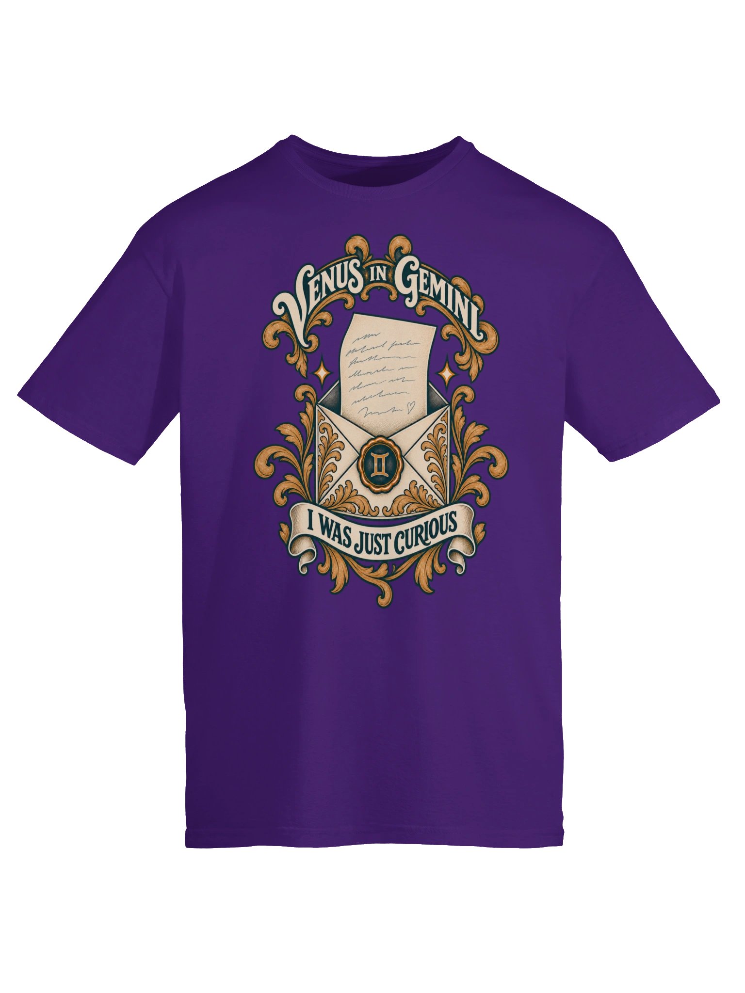 Venus in Gemini I Was Just Curious Tee product image (5)