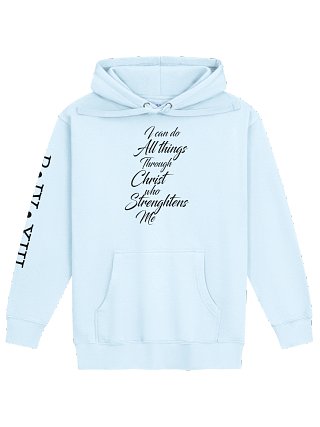 Philippians 4:13 LFS Hoodie drop product image (1)