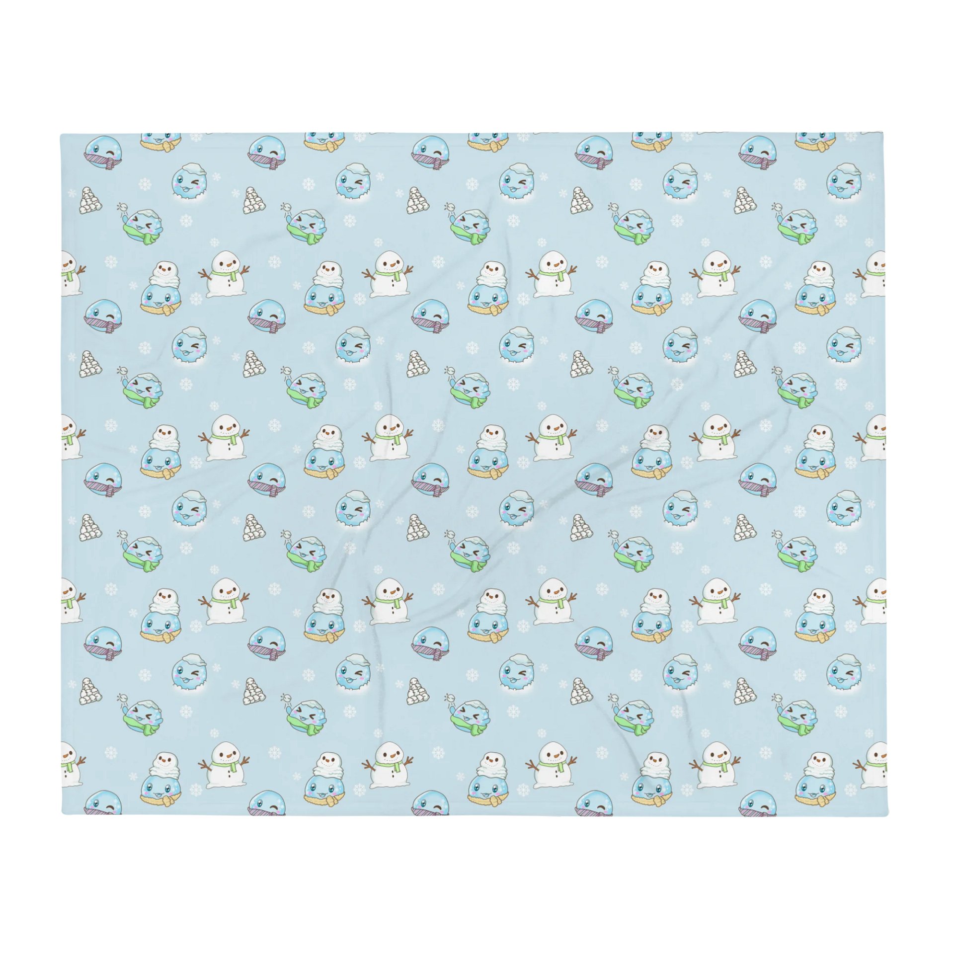 Snow Slime Throw Blanket product image (4)