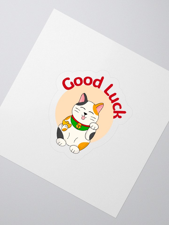 Maneki-neko (Lucky Cat) Sticker product image (2)