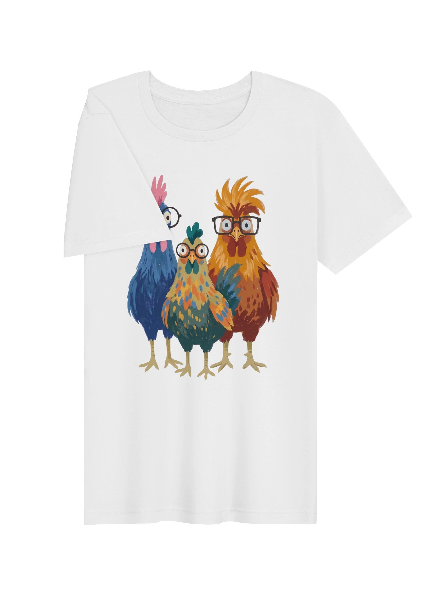 Nerd Chickens tshirt product image (13)