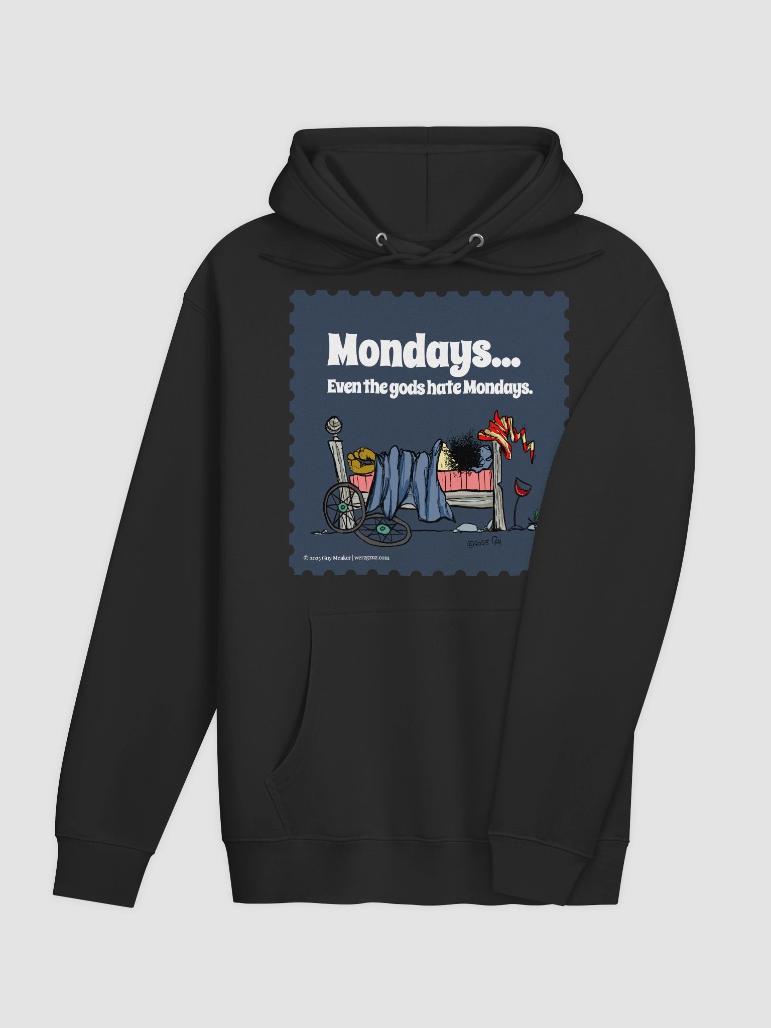 Gzuz Monday Blues Premium Hoodie product image (22)
