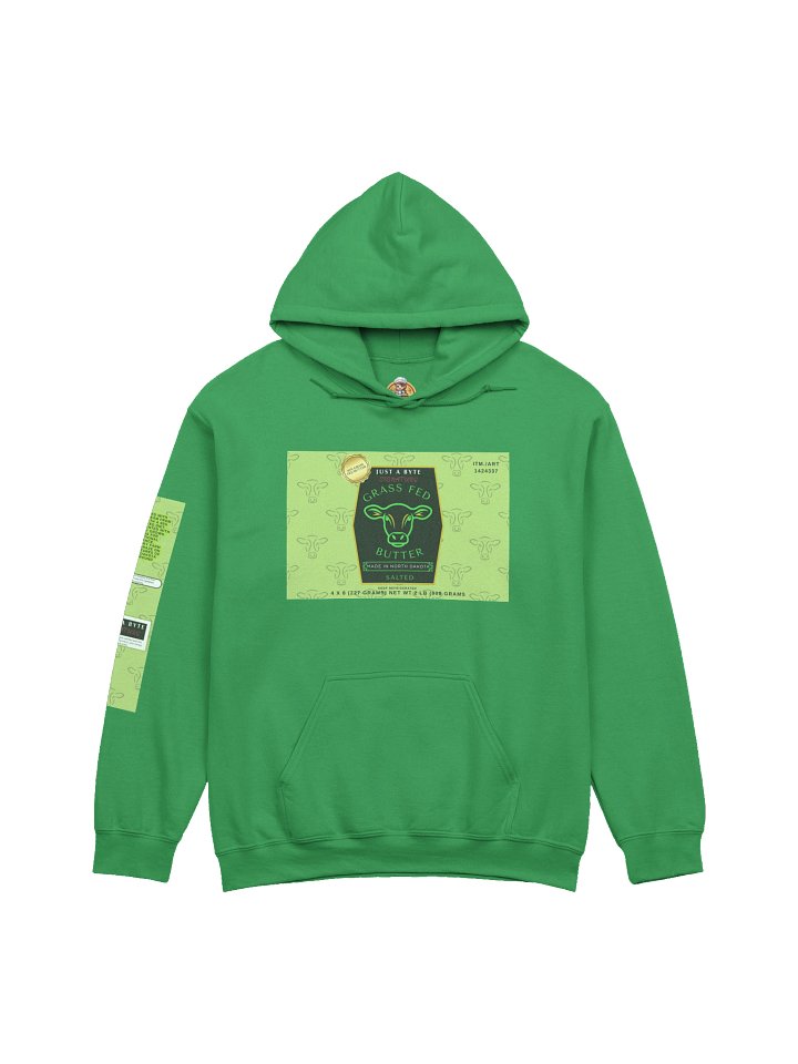 Just A Byte Signature Grass Fed Butter Hoodie product image (5)