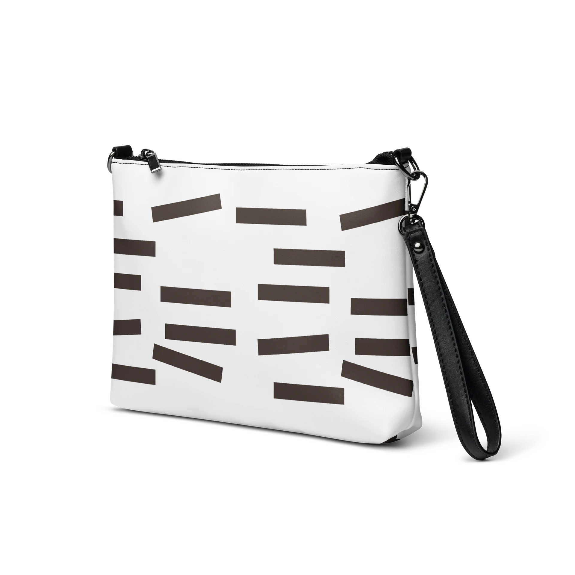 Monochrome Grid Crossbody Bag product image (2)