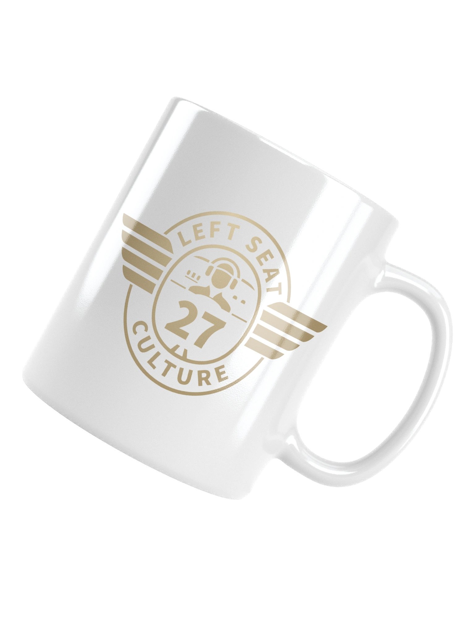 Left Seat Culture Mug - Gold product image (13)