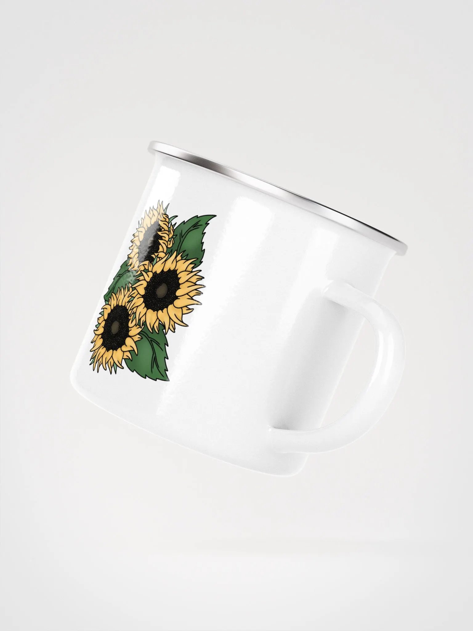 Sunflower Trio Enamel Mug product image (3)