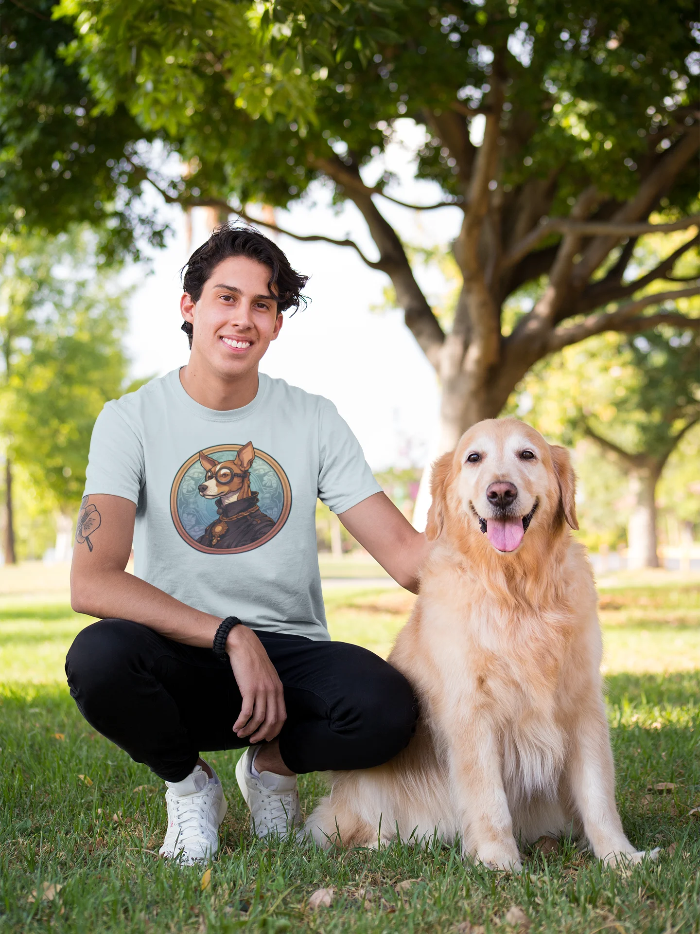 Dapper Doggo Goggles T-Shirt product image (78)
