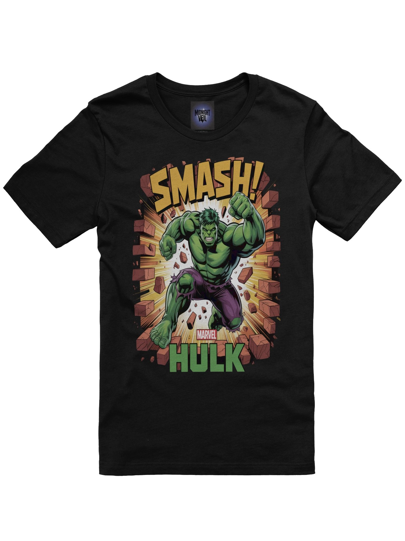 Rampage Ruin: Hulk Brick-Shattering Fury T-Shirt product image (3)