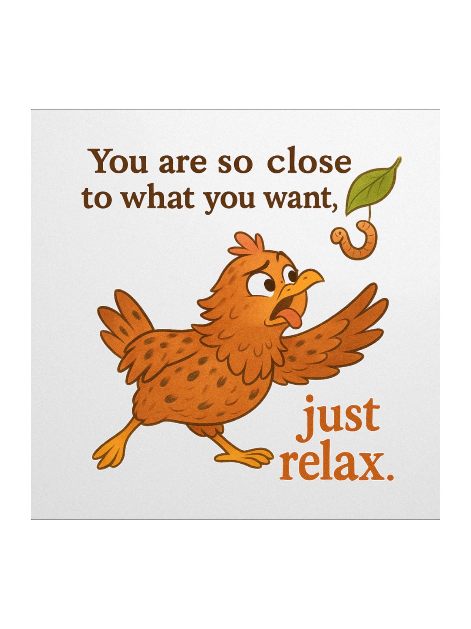 Just Relax Sticker product image (3)