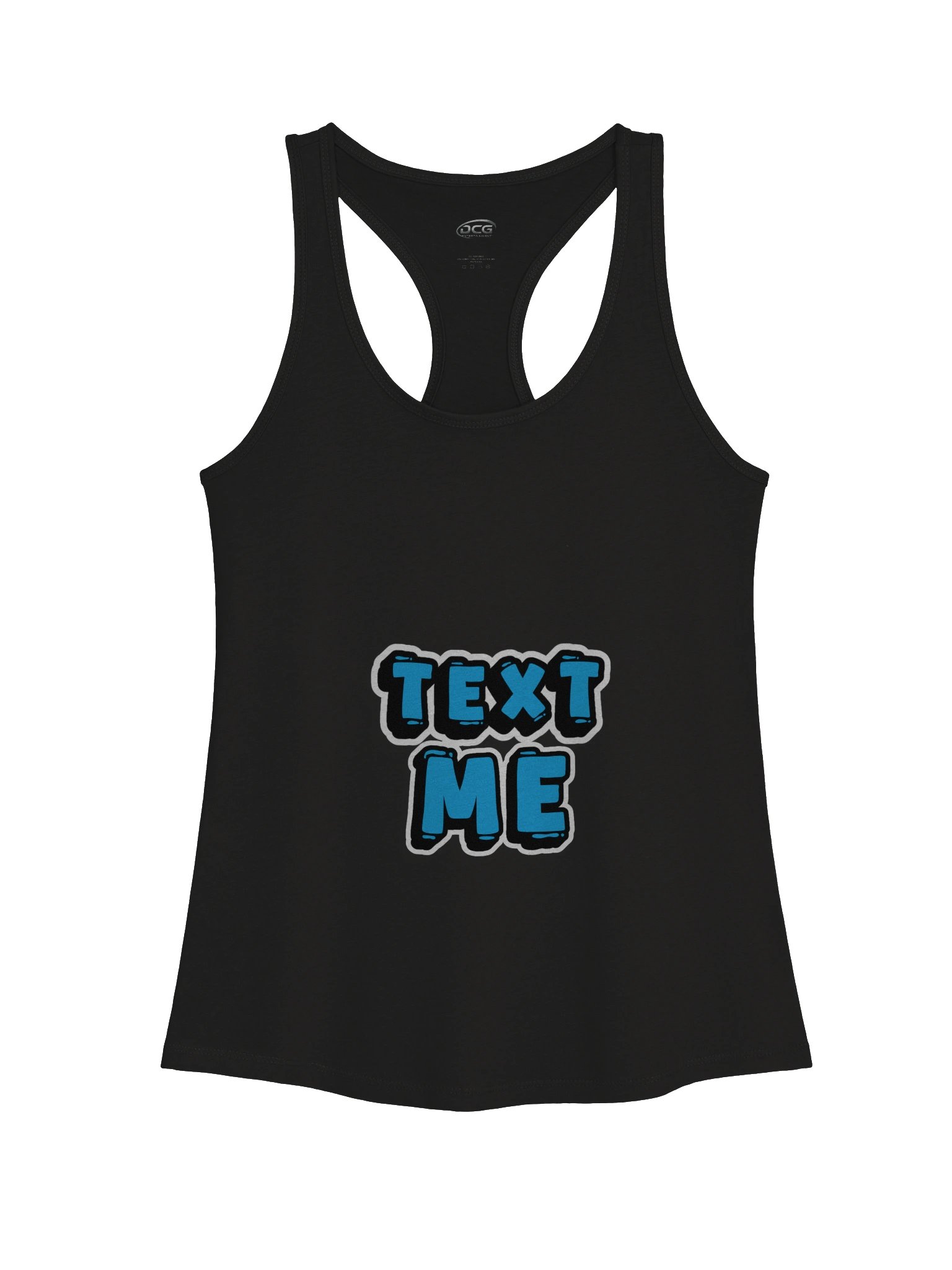 Text Me Racerback Tank product image (2)