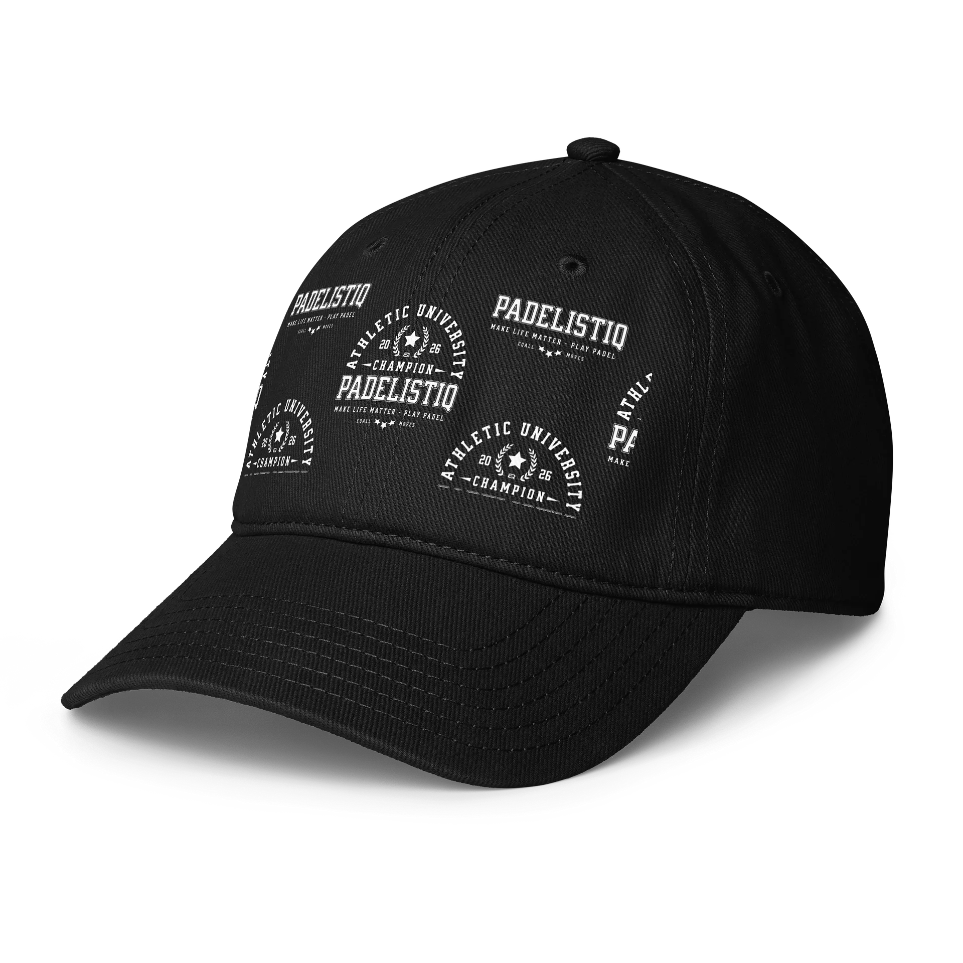100% Cotton Champion Padel Cap EQALL® PADELISTIQ_White product image (1)