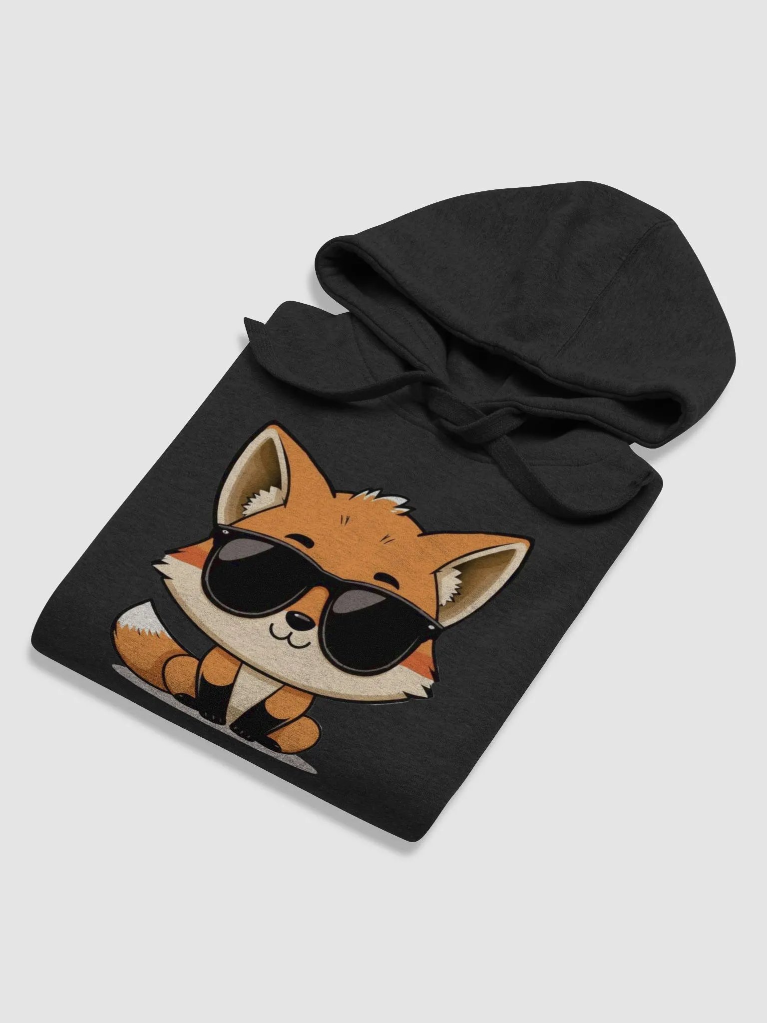Pull à capuche émoji renard product image (6)