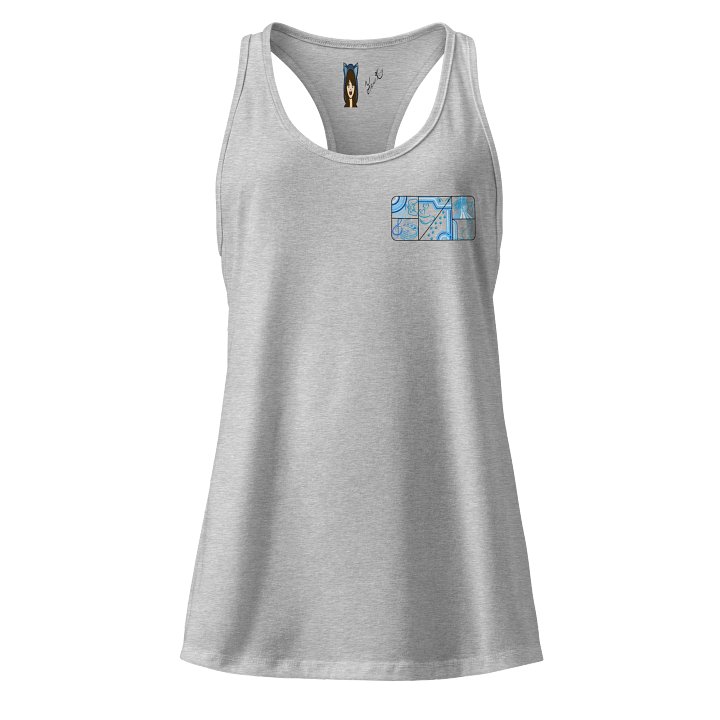 Frenchkittie Artistic Vibes Racerback Tank product image (1)