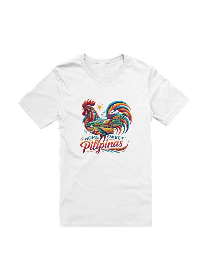Colorful Pilipinas Rooster (Home Sweet Pilipinas) T-Shirt product image (1)