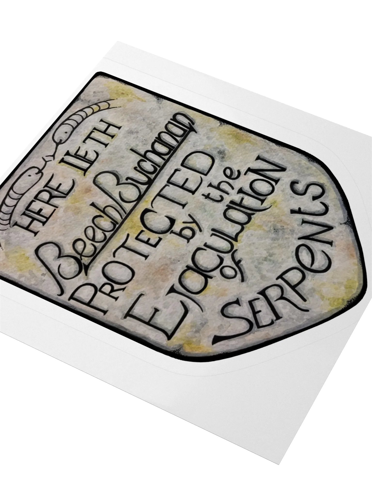 Ejaculation of Serpents sticker product image (3)
