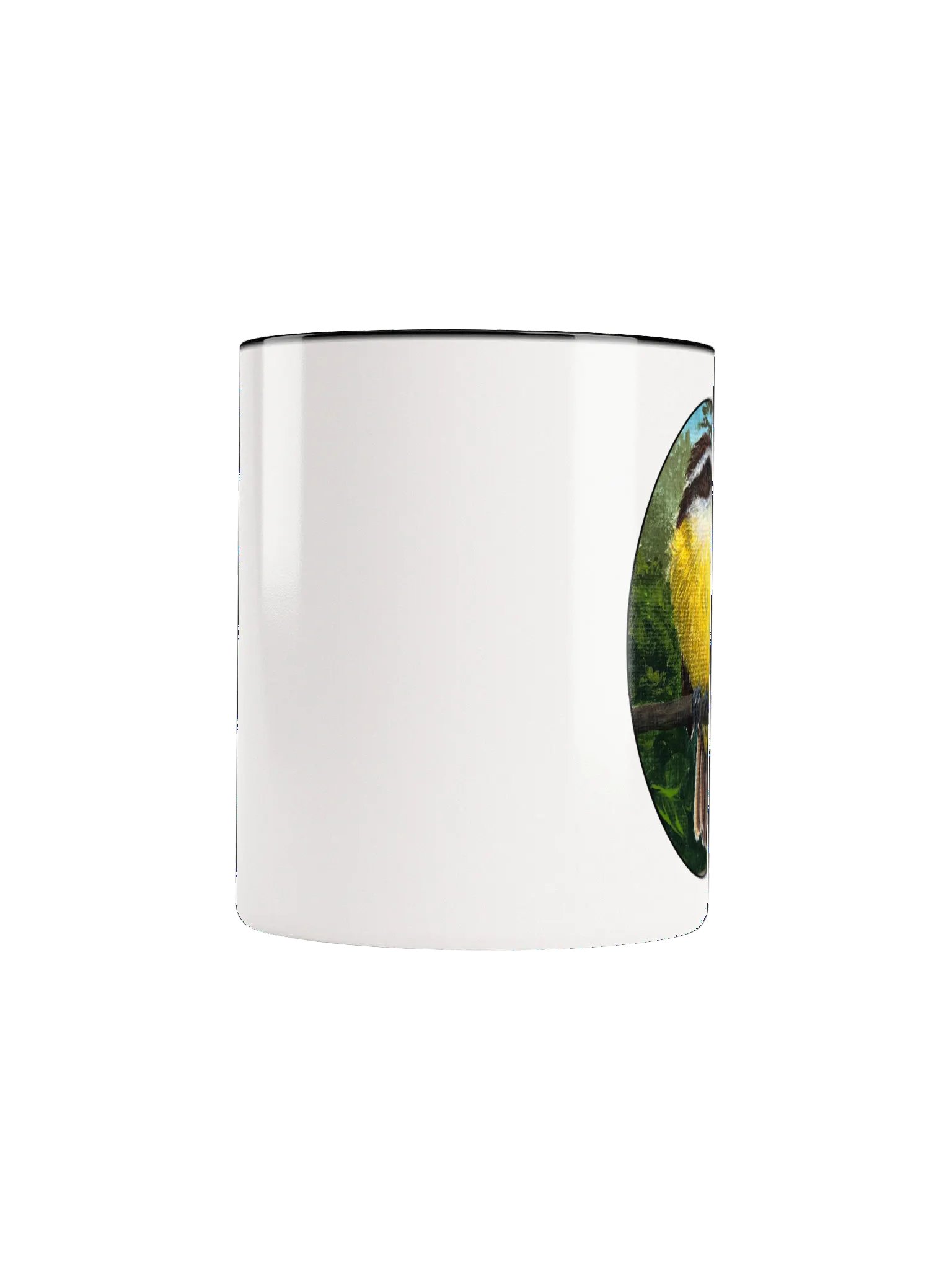 Perched Great Kiskadee Ceramic Mug product image (29)